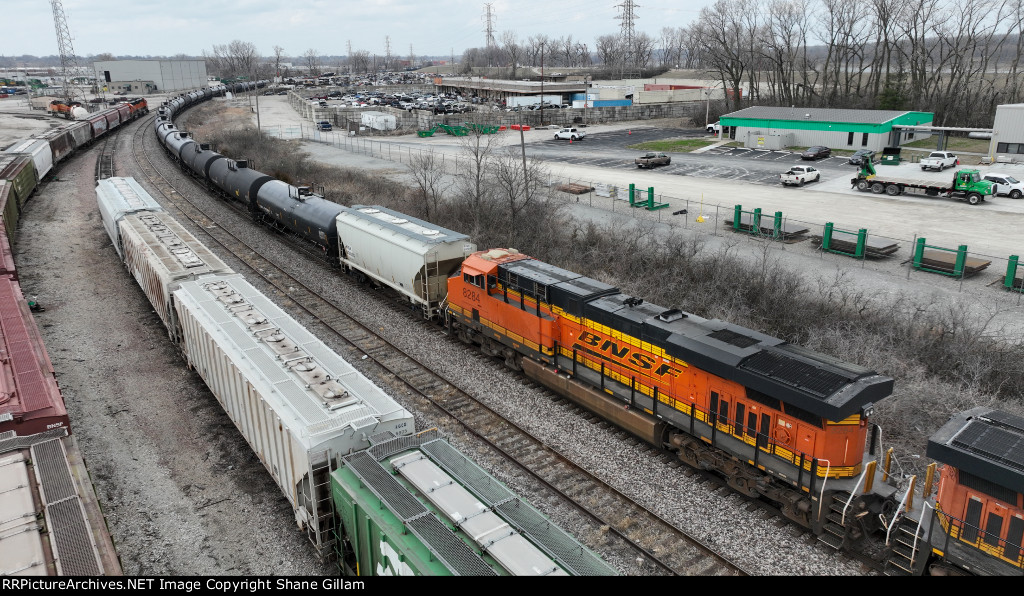 BNSF 8284 Roster shot